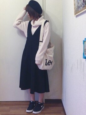 あやらてさん（レディース・151cm）の秋コーディネート