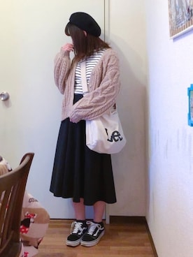 「Luz Llena（ラズレナ）のアイテム」を使った、あやらてさん（レディース・151cm）の春コーディネート