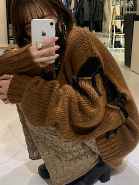 「Ann DEMEULEMEESTER（アンドゥムルメステール）のアイテム」を使った、tomonaさん（レディース・165cm）の冬コーディネート