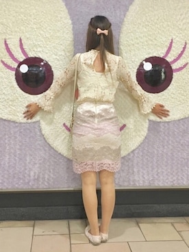 「ラベンダー」｜nagiさん（レディース・172cm）の夏コーディネート