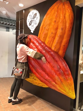 「ORiental TRaffic（オリエンタルトラフィック）のアイテム（ローファー）」を使った、nagiさん（レディース・172cm）の冬コーディネート