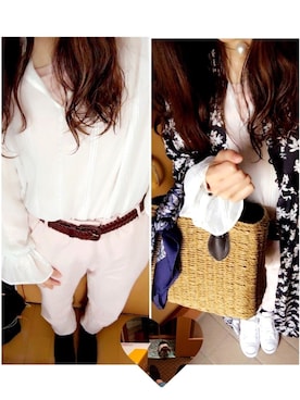 やまちゃん𓃹さん（レディース・158cm）の春コーディネート