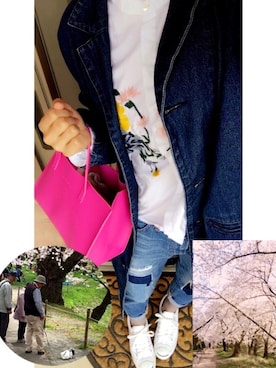 やまちゃん𓃹さん（レディース・158cm）の春コーディネート