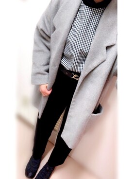 やまちゃん𓃹さん（レディース・158cm）の冬コーディネート