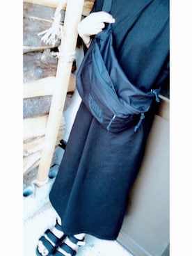 「NIKE(ナイキ)のアイテム(ショルダーバッグ)」を使った、やまちゃん𓃹さん(レディース・158cm)の春コーディネート