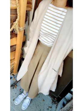 やまちゃん𓃹さん（レディース・158cm）の秋コーディネート