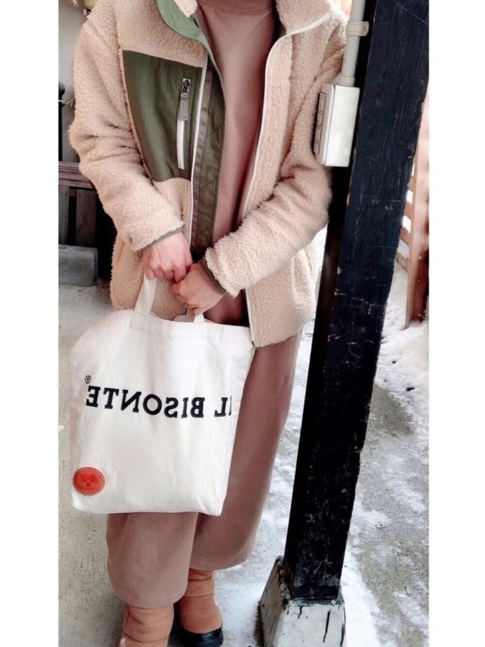TODAYFUL（トゥデイフル）の「ハイネックボアブルゾン（ブルゾン