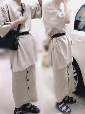 やまちゃん𓃹さん（レディース・158cm）の秋コーディネート