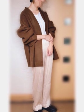 「タッセルローファー」｜やまちゃん𓃹さん（レディース・158cm）の秋コーディネート