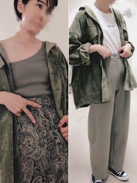 やまちゃん𓃹さん（レディース・158cm）の秋コーディネート