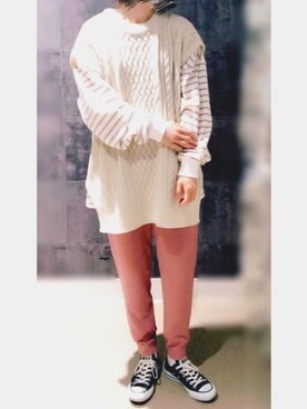 やまちゃん𓃹さん(レディース・158cm)の春コーディネート