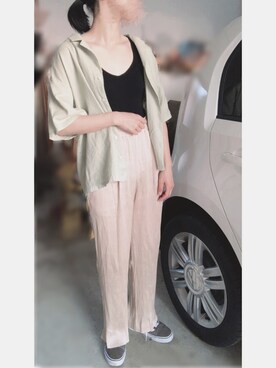 「オースク」｜やまちゃん𓃹さん（レディース・158cm）の夏コーディネート