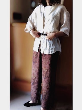 やまちゃん𓃹さん（レディース・158cm）の夏コーディネート