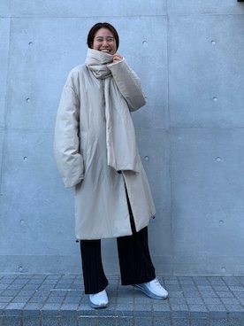 「soe（ソーイ）のアイテム」を使った、minami   inoueさん（レディース・162cm）の秋コーディネート