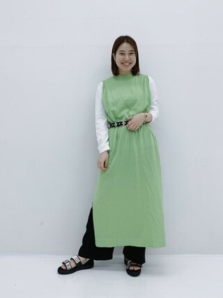 TOGA PULLA トーガプルラ ニットロングドレス ワンピース TOGA PULLA（トーガ プルラ）の「【TOGA PULLA(トーガプルラ