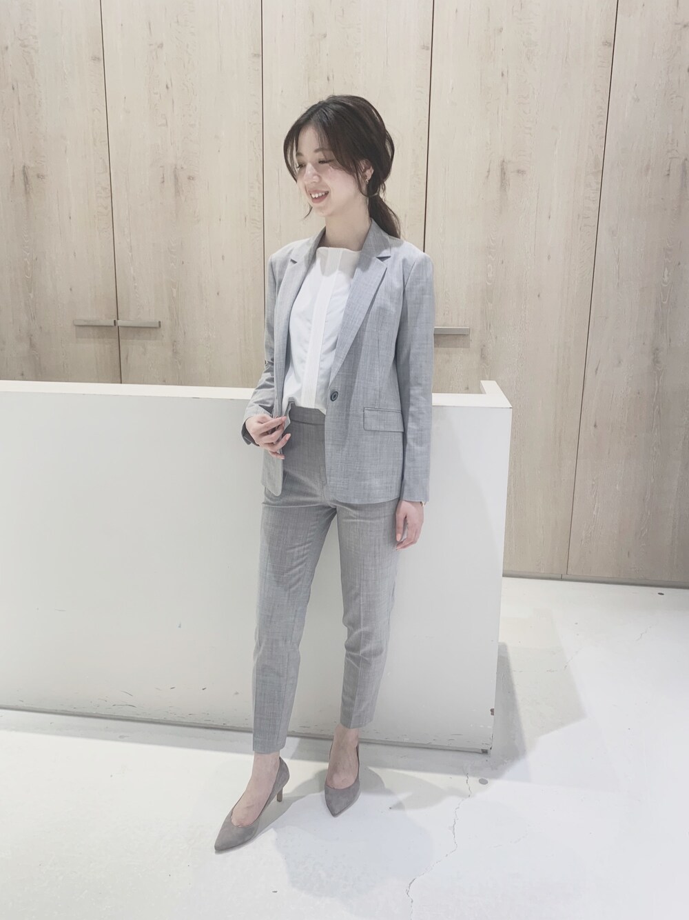 qualite（カリテ）の「【セットアップ対応】2WAYストレッチジャケット 