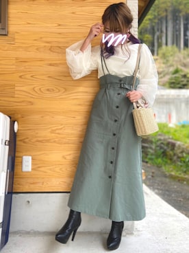 RiSa＊さん（レディース・163cm）の春コーディネート