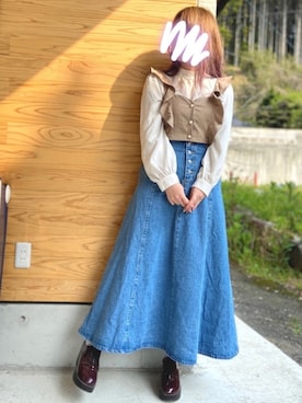 RiSa＊さん（レディース・163cm）の春コーディネート