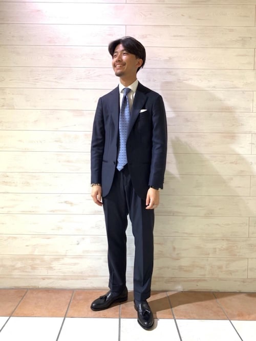 松岡 佑磨 ユナイテッドアローズ 新潟店 Crockett Jonesのローファーを使ったコーディネート Wear