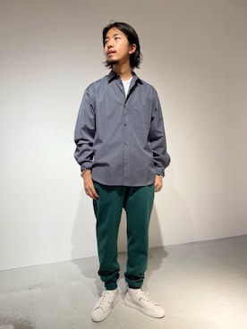 「UNITED ARROWS（ユナイテッドアローズ）のアイテム（スニーカー）」を使った、松岡　佑磨さん（メンズ・170cm）の夏コーディネート