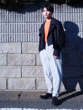 「f4f」｜Tsubasaさん（メンズ・171cm）の春コーディネート