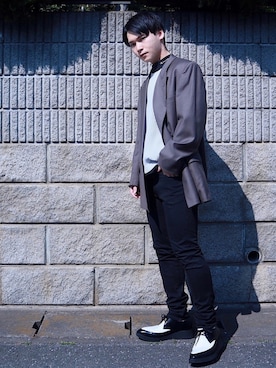 「f4f」｜Tsubasaさん（メンズ・171cm）の春コーディネート