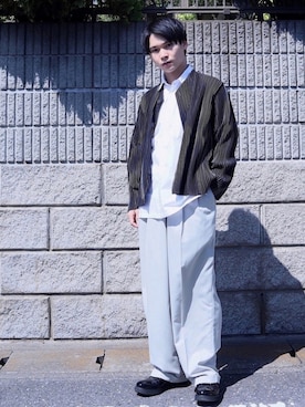 「f4f」｜Tsubasaさん（メンズ・171cm）の春コーディネート