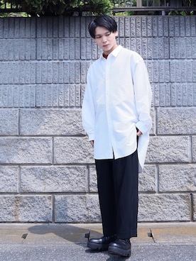 「f4f」｜Tsubasaさん（メンズ・171cm）の春コーディネート