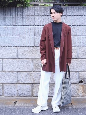 「f4f」｜Tsubasaさん（メンズ・171cm）の春コーディネート