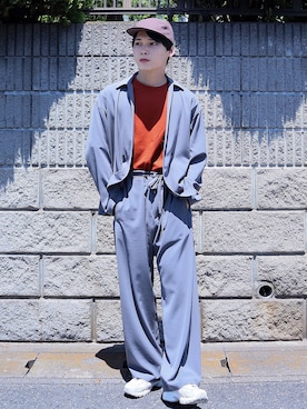 「f4f」｜Tsubasaさん（メンズ・171cm）の春コーディネート