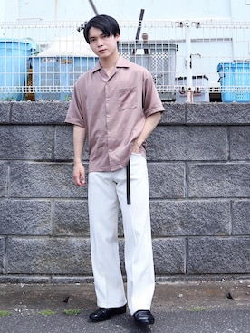 「f4f」｜Tsubasaさん（メンズ・171cm）の夏コーディネート