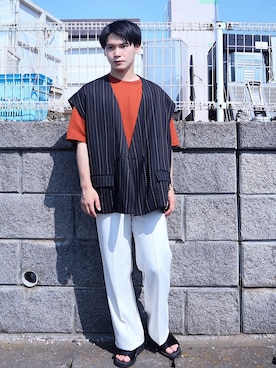 Tsubasaさん（メンズ・171cm）の夏コーディネート
