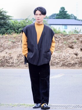 Tsubasaさん（メンズ・171cm）の秋コーディネート