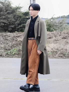 Tsubasaさん（メンズ・171cm）の秋コーディネート