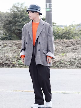 Tsubasaさん（メンズ・171cm）の秋コーディネート