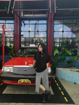 苗苗水さんのコーディネート