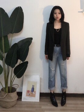 苗苗水さんのコーディネート