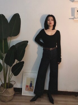 苗苗水さんのコーディネート