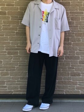「FUJIROCKEEN」｜ニタマサさん（メンズ・165cm）の夏コーディネート