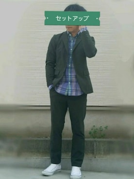 massaさん(メンズ・166cm)の春コーディネート