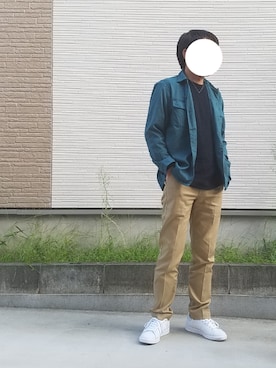 「スタンスミス」｜massaさん（メンズ・166cm）の秋コーディネート