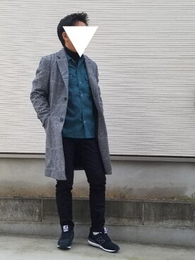 massaさんの「CHESTER FIELD COAT」を使ったコーディネート