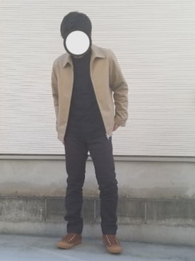 「Daniel Wellington」｜「アイテム（ブルゾン）」を使った、massaさん（メンズ・166cm）の冬コーディネート