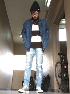 かめさんのコーディネート