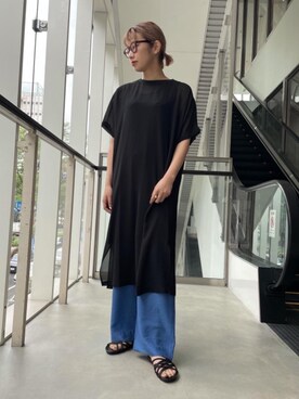 多田とも美さん（レディース・166cm）の夏コーディネート