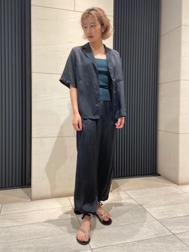 多田とも美さん（レディース・166cm）の夏コーディネート