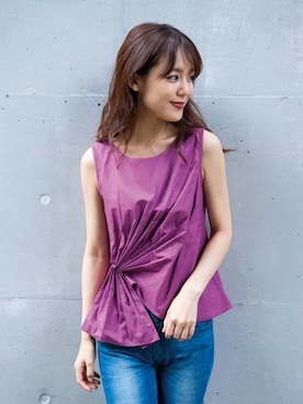 「トレンド」｜FEMIND TOKYOさん（レディース・158cm）の夏コーディネート