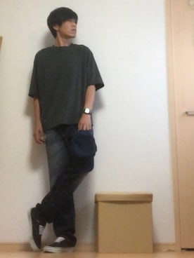 「CASIO(カシオ)のアイテム」を使った、taka4さん(メンズ・183cm)の夏コーディネート