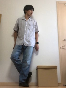 「アイテム（アナログ腕時計）」を使った、taka4さん（メンズ・183cm）の夏コーディネート