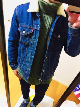 かんたろうさん(メンズ・170cm)の冬コーディネート
